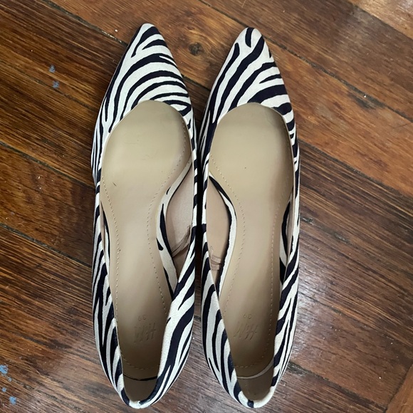 H&M Zebra Print Heels Size 8.5 - Picture 8 of 10